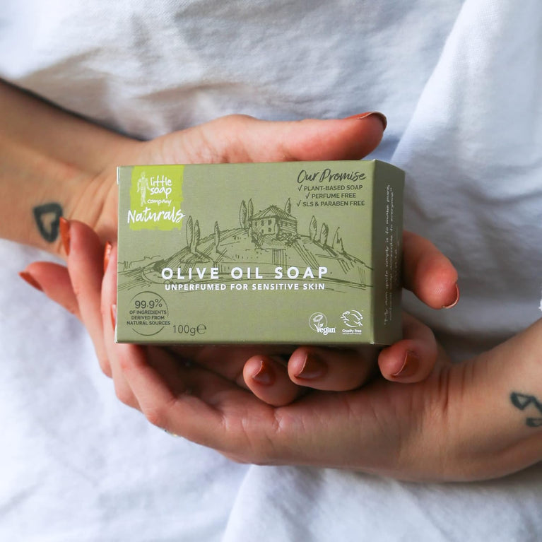 Natural Olive Oil Soap Bar for Sensitive Skin
