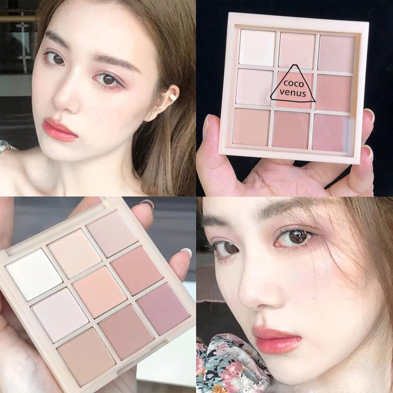 Supreme Matte Eyeshadow Palette for Women - Waterproof, Highly Pigmented, Blendable Nude Eye Shadows in Warm Tones