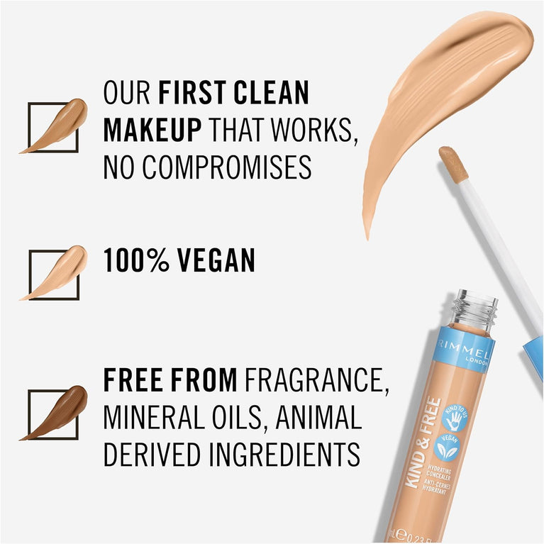 Rimmel Clean Formula 24h Hydrating Vegan Concealer in Fair 010