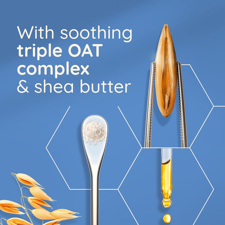 Aveeno Skin Relief Moisturising Lotion with Triple Oat Complex and Shea Butter, 72-Hour Intense Hydration for Sensitive Skin