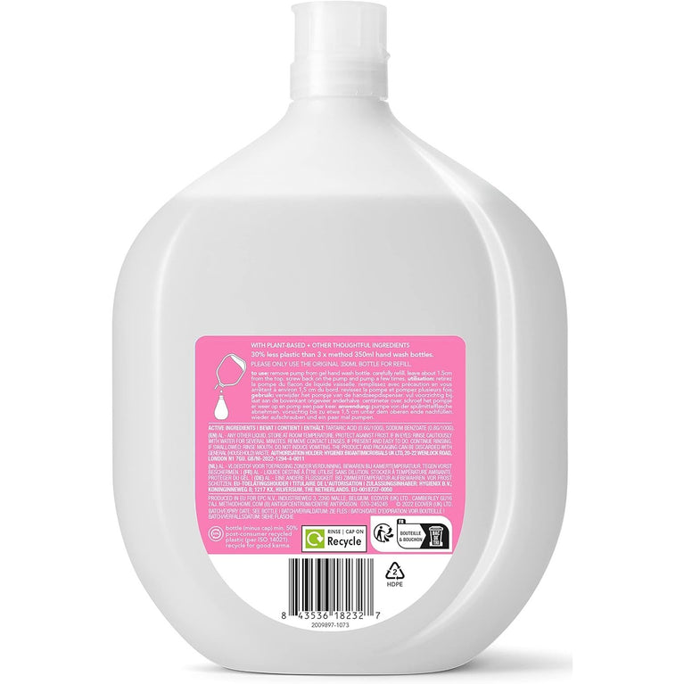 Wild Rhubarb Antibacterial Hand Wash Refill, 1L