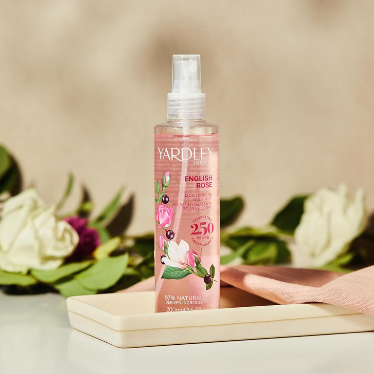 Yardley London English Rose 200ml Fragrance Mist