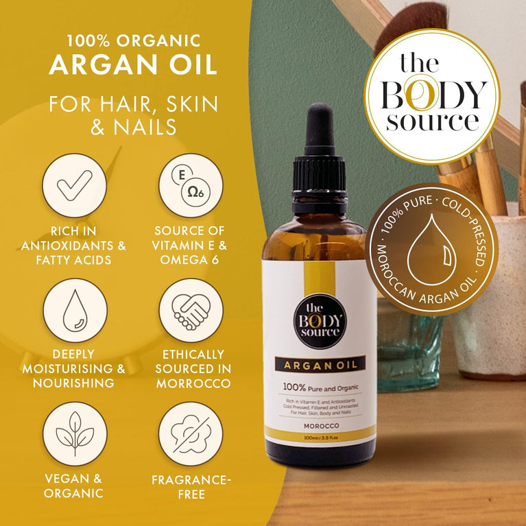 Miraculous 100ml Cold Pressed Argan Oil from Morocco