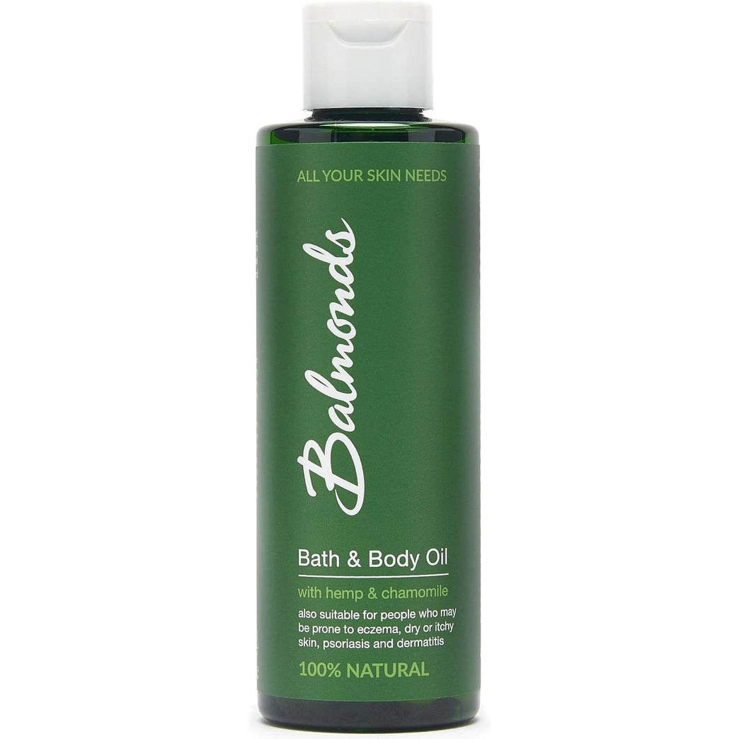 Balmonds Versatile and Nourishing 100% Natural Bath & Body Oil with Plant-Based Oils