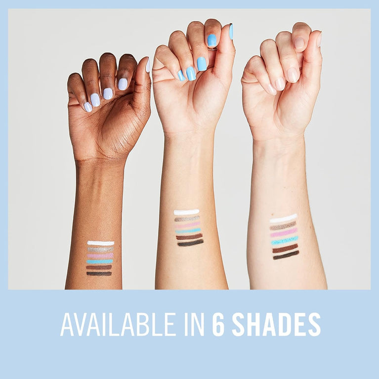 Rimmel 12-Hour High Impact Eyeliner in Anime Blue 006, Vegan & Clean, Made with Natural Ingredients