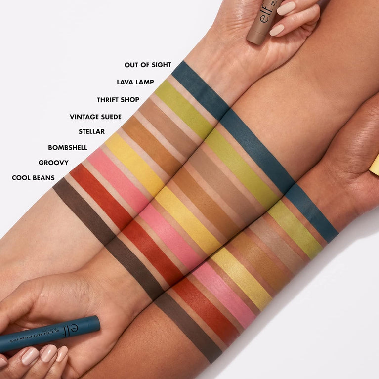 e.l.f. Thrift Shop Shade, Crease-Resistant Matte Eyeshadow Stick with Long-Lasting Formula