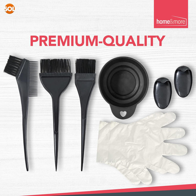 7-Piece Hair Coloring Bowl and Brush Set for Professional Results at Home