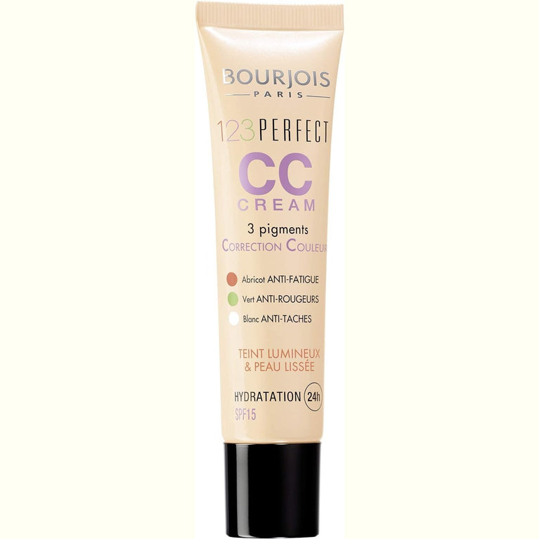 Bourjois Flawless Radiance CC Cream in Light Beige, Colour Correcting and UV Protective, 3ml