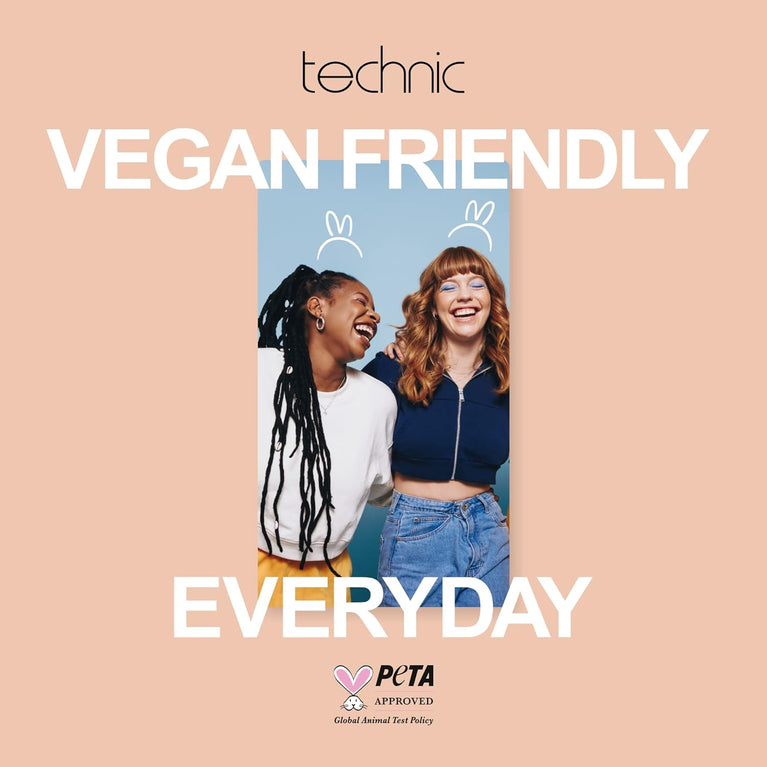 Technic Invite Only Ultimate Eyeshadow Palette - 15 Distinctive Shades in Glitters, Shimmers & Mattes for Versatile Day to Night Styles. Features Vibrant Pinks, Berries, and Neutrals. PETA Approved, 22.5g