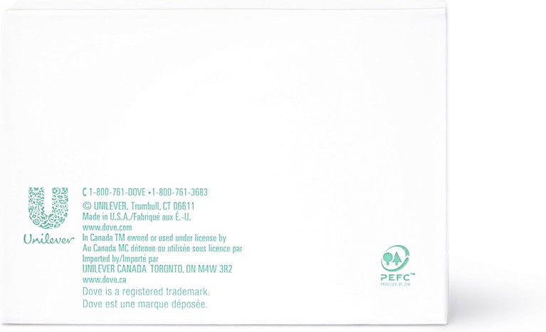 DOVE Sensitive Skin Unscented Soap Bar (2 Pack, 3.75 oz each)