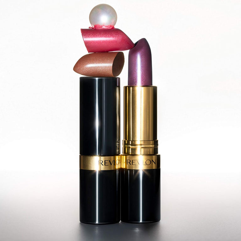 Revlon Ultra-Smooth Lipstick with Vitamin E & Avocado Oil in Pink Pearl & Cappuccino (353) - High Impact Colours with Hydrating Formula