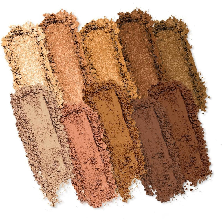 Profusion Cosmetics Ultimate Blendable Nudes Eyeshadow Palette with 10 Versatile Shades, Multicolour