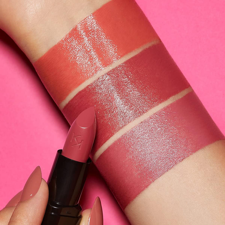 KIKO Milano Triple Radiance Lipstick Set 02 | Creamy & Nourishing 3-Piece Lip Kit