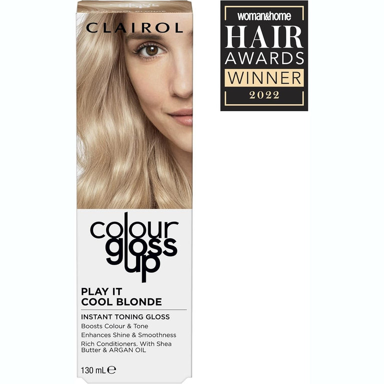 Clairol Colour Gloss Up Play It Cool Blonde Conditioner, 130ml