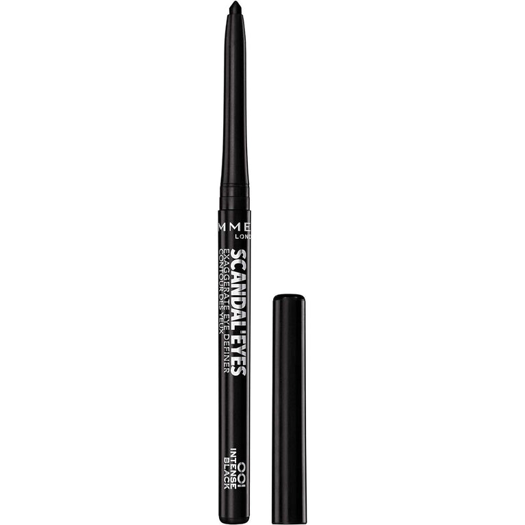 Rimmel London Intense Black Scandaleyes Eye Definer, Water & Smudge Proof, 0.35g