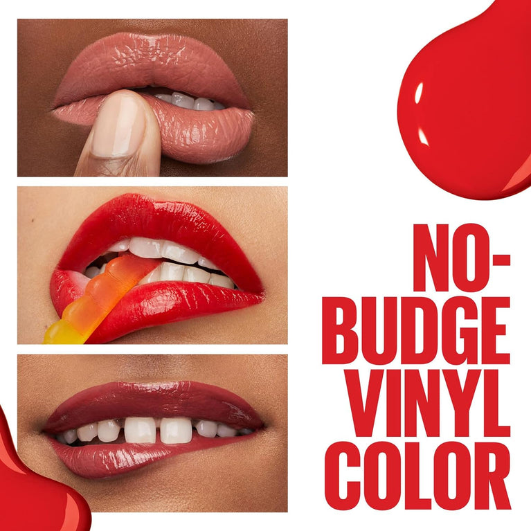 Maybelline New York SuperStay Liquid Lipstick, 16-Hour Longevity, Transfer-Free, Ultra-Gloss Finish, 50 Wicked Shade