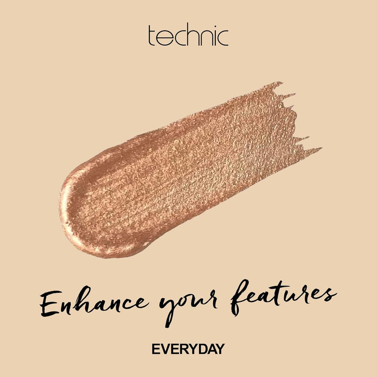 Technic 'Beam Me Up' Gold Luminous Highlighter Wand - Vegan and Cruelty-free