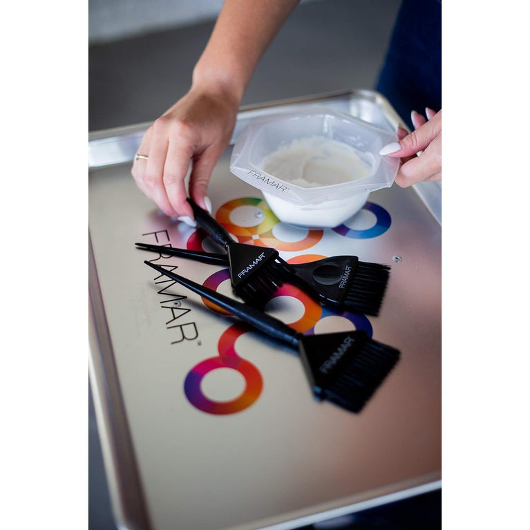 Framar Hair Dye Brush Set - 3 Pack Black