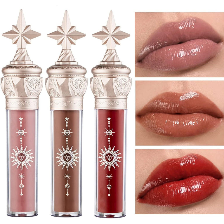 Ultimate Lip Enhancer: Long-Lasting, Waterproof Lipstick with Lip Plumper Gloss, Liquid Blush Lip Tint and Makeup - Oat-Semi-Sheer