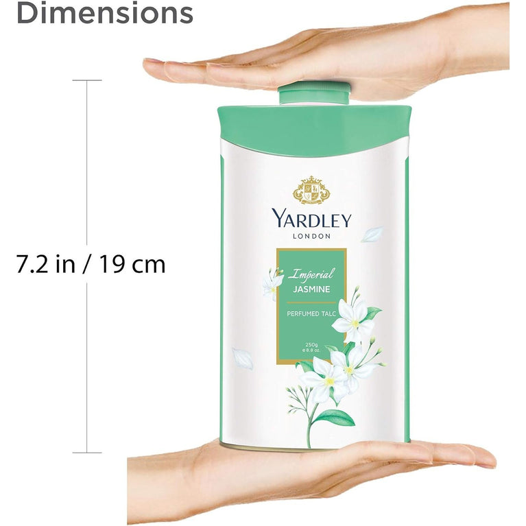 Yardley London Jasmine Perfumed Talc 100g
