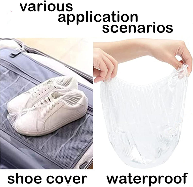100 Pack BNFGD Disposable Shower Caps for Home, Hotel, and Travel