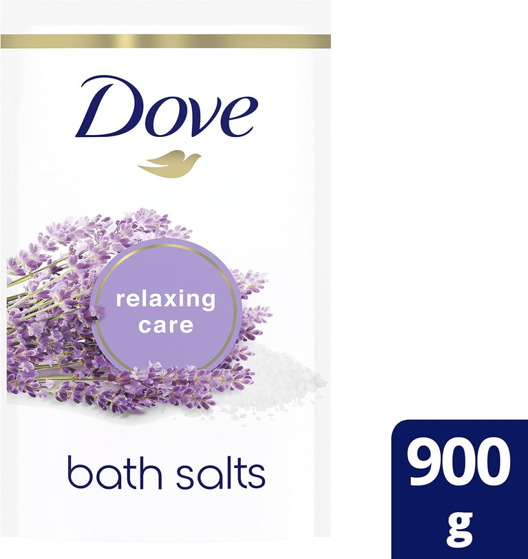 Dove Lavender & Chamomile Relaxing Care Bath Salts - 900g