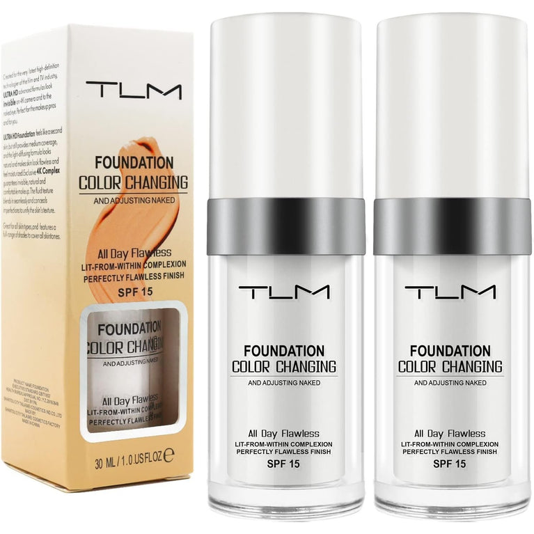 Revolutionary SPF 15 TLM Color Adapting Foundation Duo for Mature Skin - Twin Pack