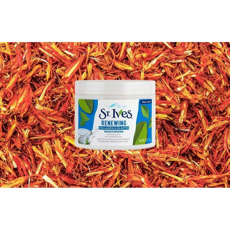 St Ives Youthful Radiance Skin Moisturizer with Collagen & Elastin - Dermatologist Tested, 10 oz Jar