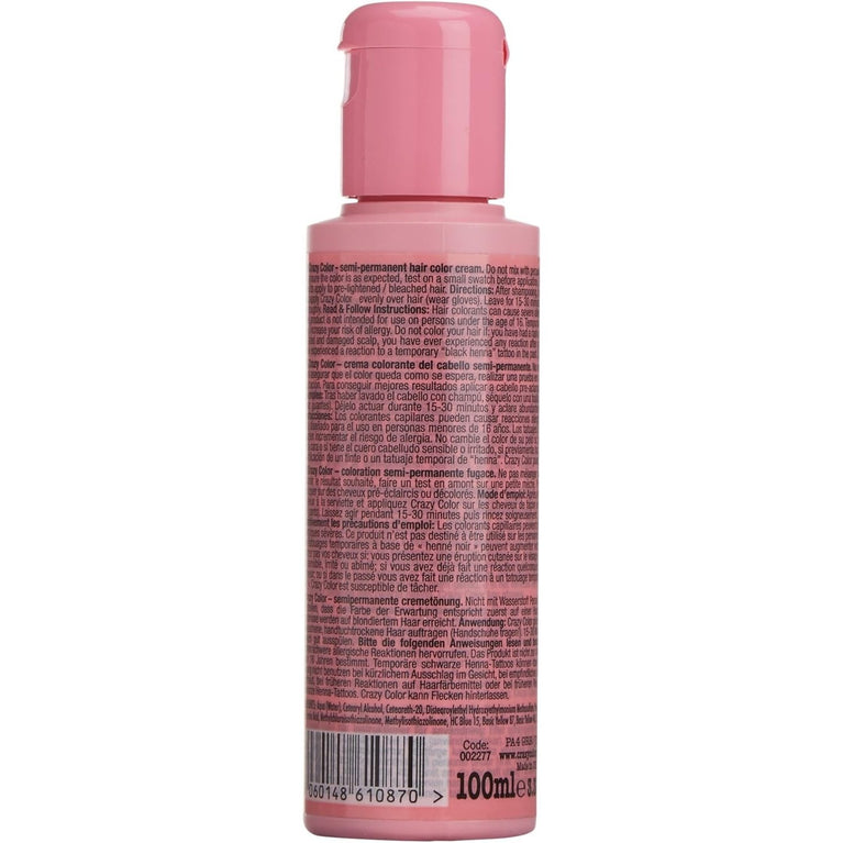 Crazy Color Hair Color Cream Number 66,Ruby Rouge 100 ml