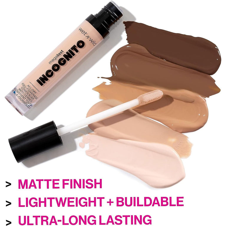 Wet n Wild Medium Honey Megalast Incognito Concealer with Full Coverage
