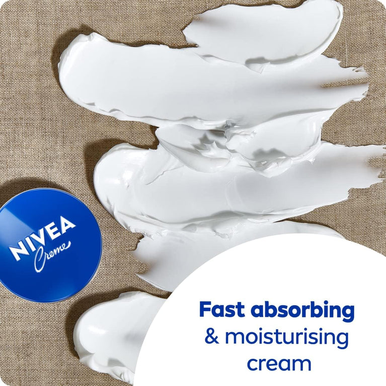 NIVEA Creme Tin (400ml), All-Purpose Moisturising Cream for Soft and Supple Skin
