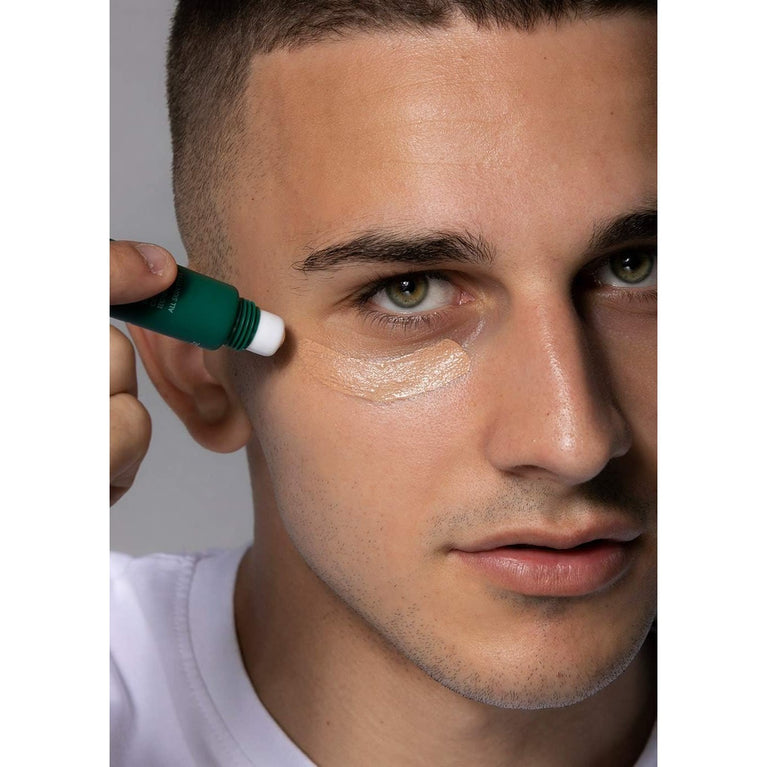 Eye Eye Captain - Men's Under Eye Concealer, Fatigue Fighter, Dark Circles and Puffiness Reducer, SPF25, 24hr Hydration, Medium Shade, Vegan, 15ml