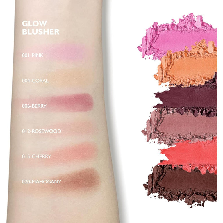 KYDA Matte Finish Radiant Glow Ultra Fine Compact Blush – Pink