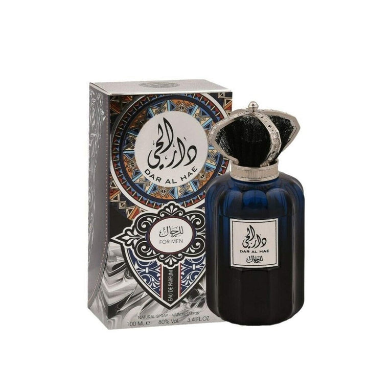Ard al Zaafaran Dar Al Hae Eau de Parfum, 100ML - Citrus and Bergamot Men's Fragrance