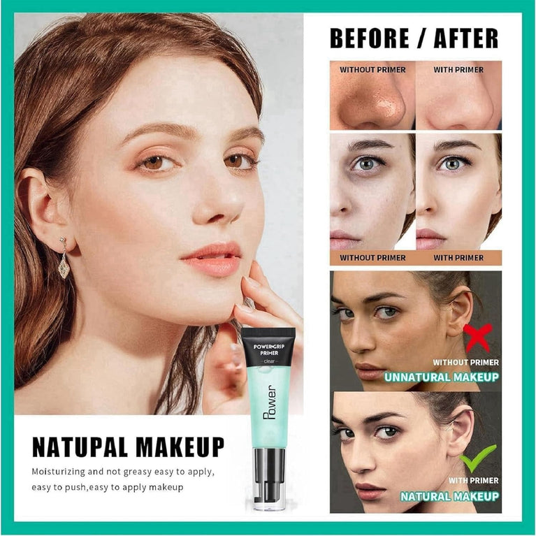 Superior Hold Matte-Finish Makeup Primer with Dual-Action Pore Minimizing and Color Correcting Formula