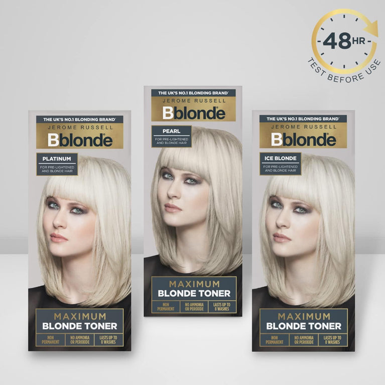 Ice Blonde Non-Permanent Hair Toner for Pre-Lightened Hair