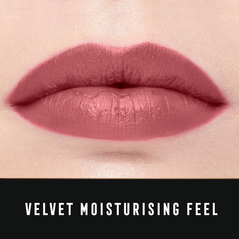 Max Factor 5 Nude Velvet Mattes Lipstick Enriched with Oils and Butters, 3.5 g - Hydrating Matte Finish