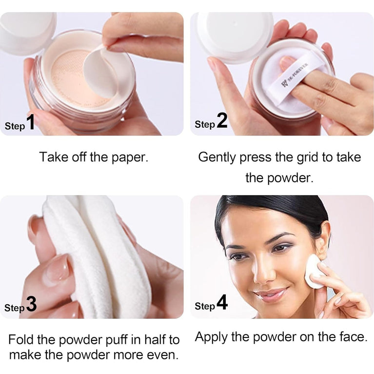 FV Matte Finish Translucent Setting Powder for Long-Lasting Oil Control and Flawless Skin Appearance