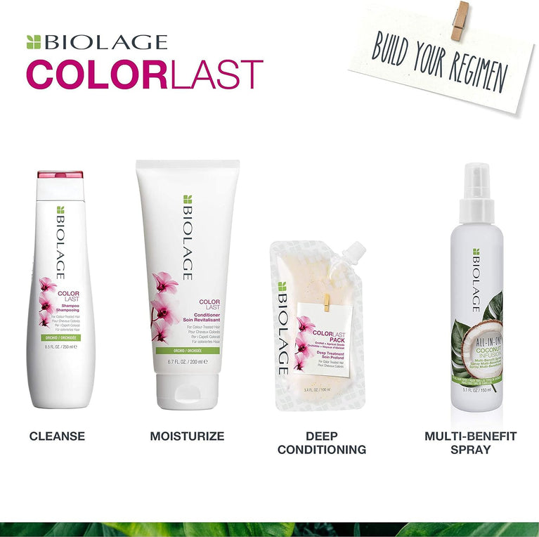 Biolage Professional Color Last Moisturising Conditioner for Coloured Hair With Orchid Flower Extract