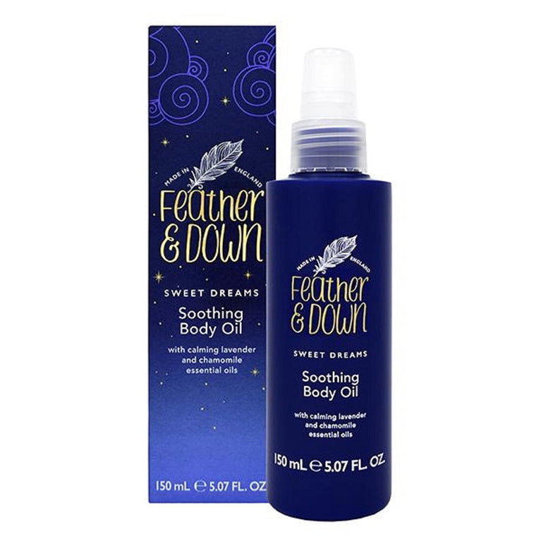 Feather & Down Sweet Dreams Soothing Body Oil with Lavender & Chamomile (150ml)
