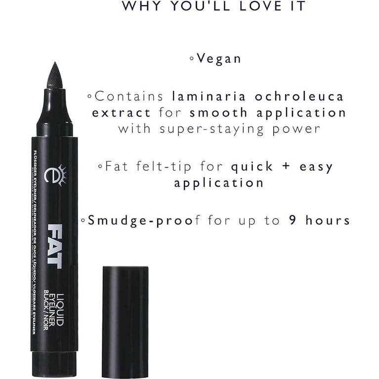 Eyeko Innovative Fat Liquid Eyeliner, 0.1g for Effortless Beauty