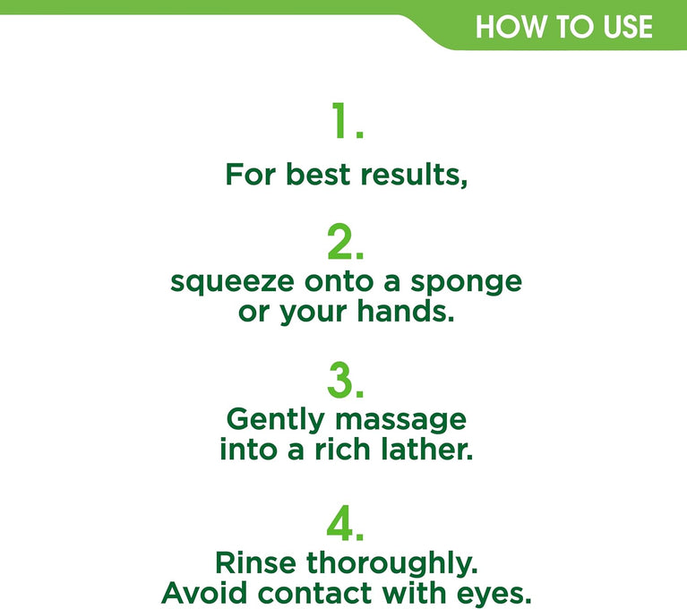 Gentle Refreshing Shower Gel with Cucumber Extract - 6x 450 ml
