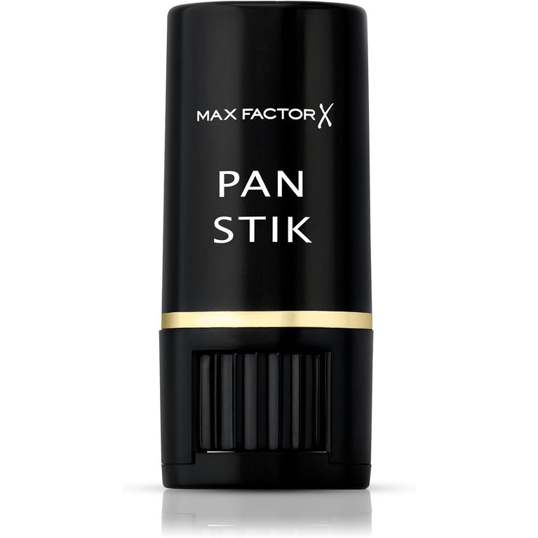 MAX FACTOR Pan Stik Foundation - Blemish Concealing, Line Smoothing, Dewy Finish - 14 Cool Copper
