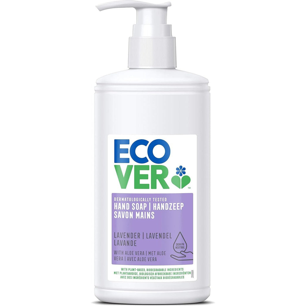 Ecover Liquid Lavender & Aloe Hand Soap - Eco-Friendly and Nourishing (250 ML)