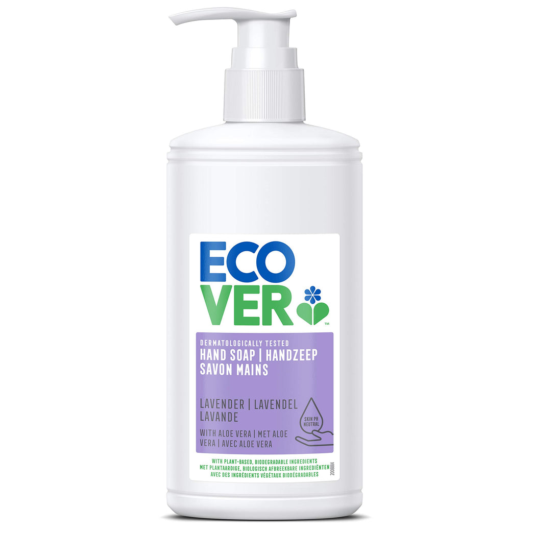 Ecover Liquid Lavender & Aloe Hand Soap - Eco-Friendly and Nourishing (250 ML)