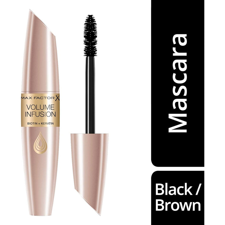 Max Factor Keratin & Biotin Infused Volumising Mascara, Black/Brown