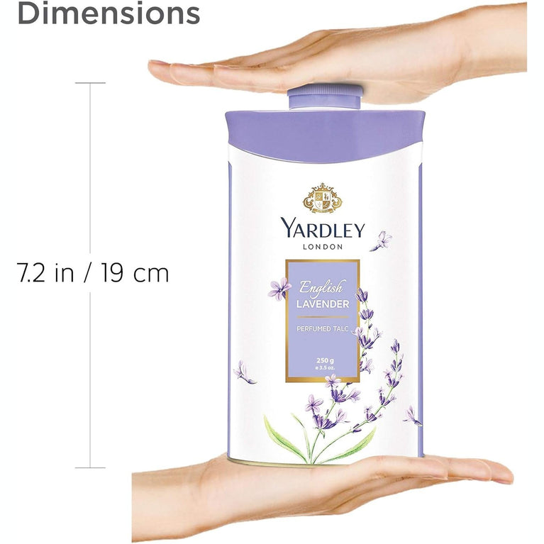 Yardley London English Lavender Scented Deodorizing Talcum Powder 100g