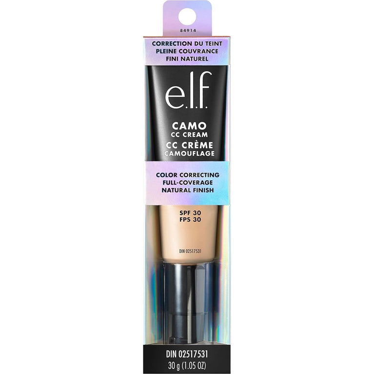E.l.f. Multitasking Dream Cream - SPF 30 Colour Correcting Foundation - Hydrating Full Coverage - Light 240 W