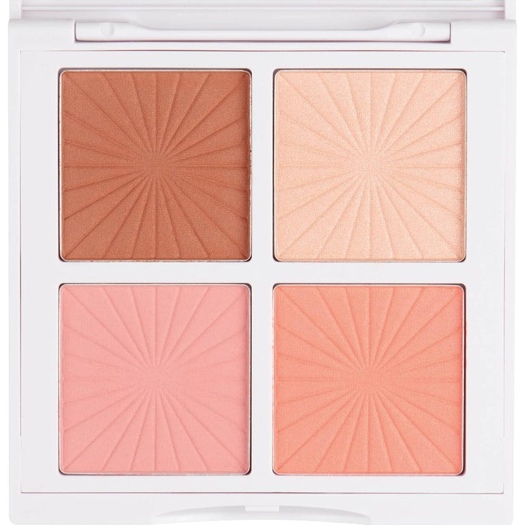 Radiant Sculpting Trio: Matte Bronzer, Blusher, and Highlighter Palette, 7.2g by Collection Cosmetics