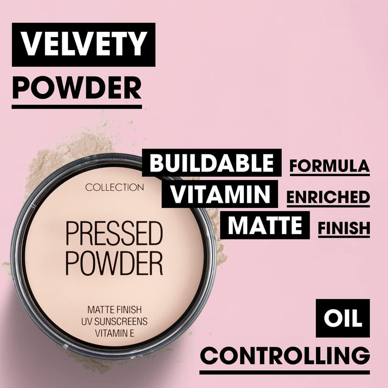 Smooth & Flawless Matte Finish Powder - Ivory with Oil Control (17g)
